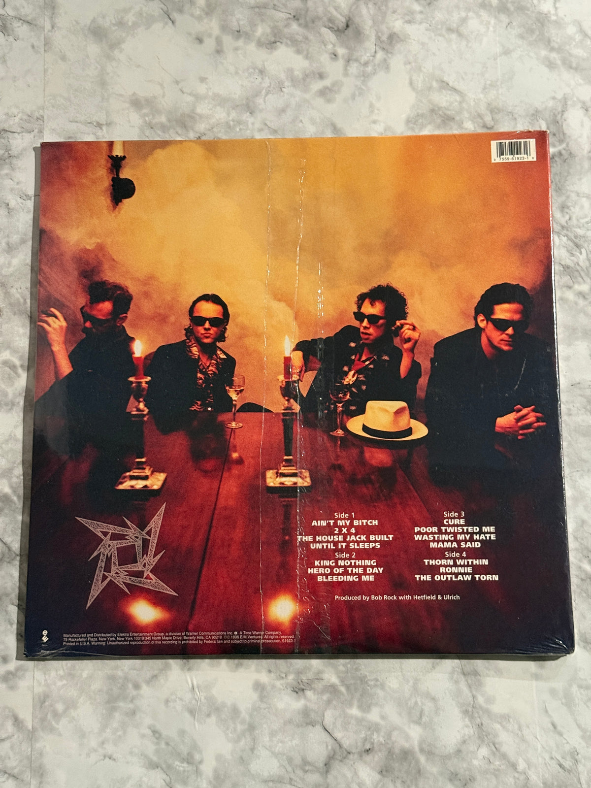 Metallica Load 2 LP 1996 ORIGINAL USA PRESS SEALED! Elektra 61923-1 w/Hype RARE!