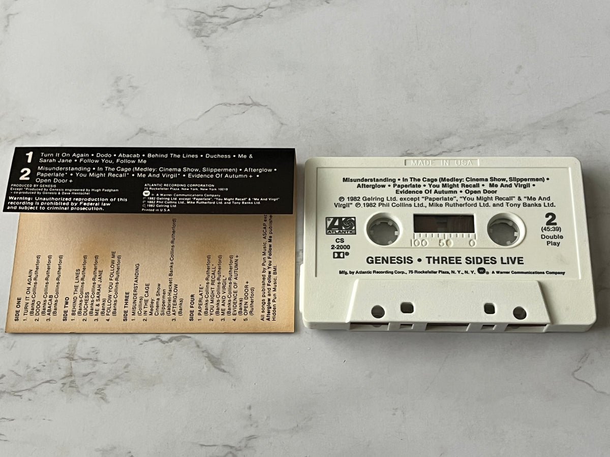 Genesis – Three Sides Live (1982)