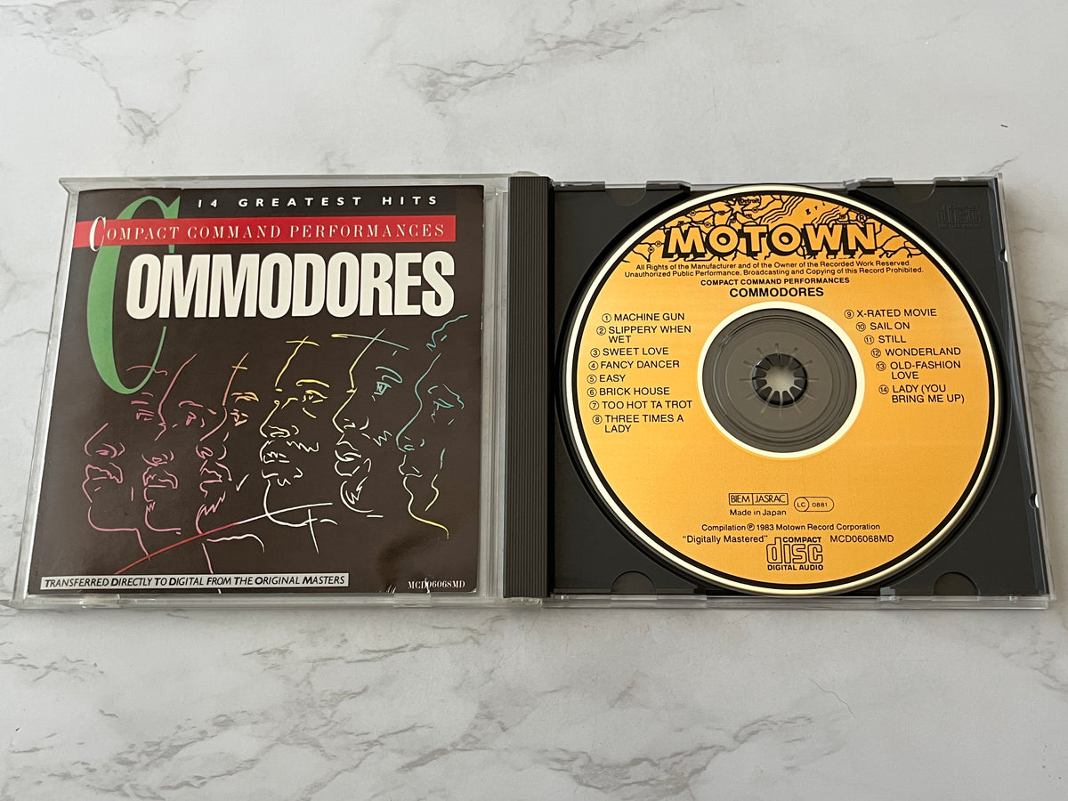 Commodores – 14 Greatest Hits (1983) [JAPAN TARGET ERA]