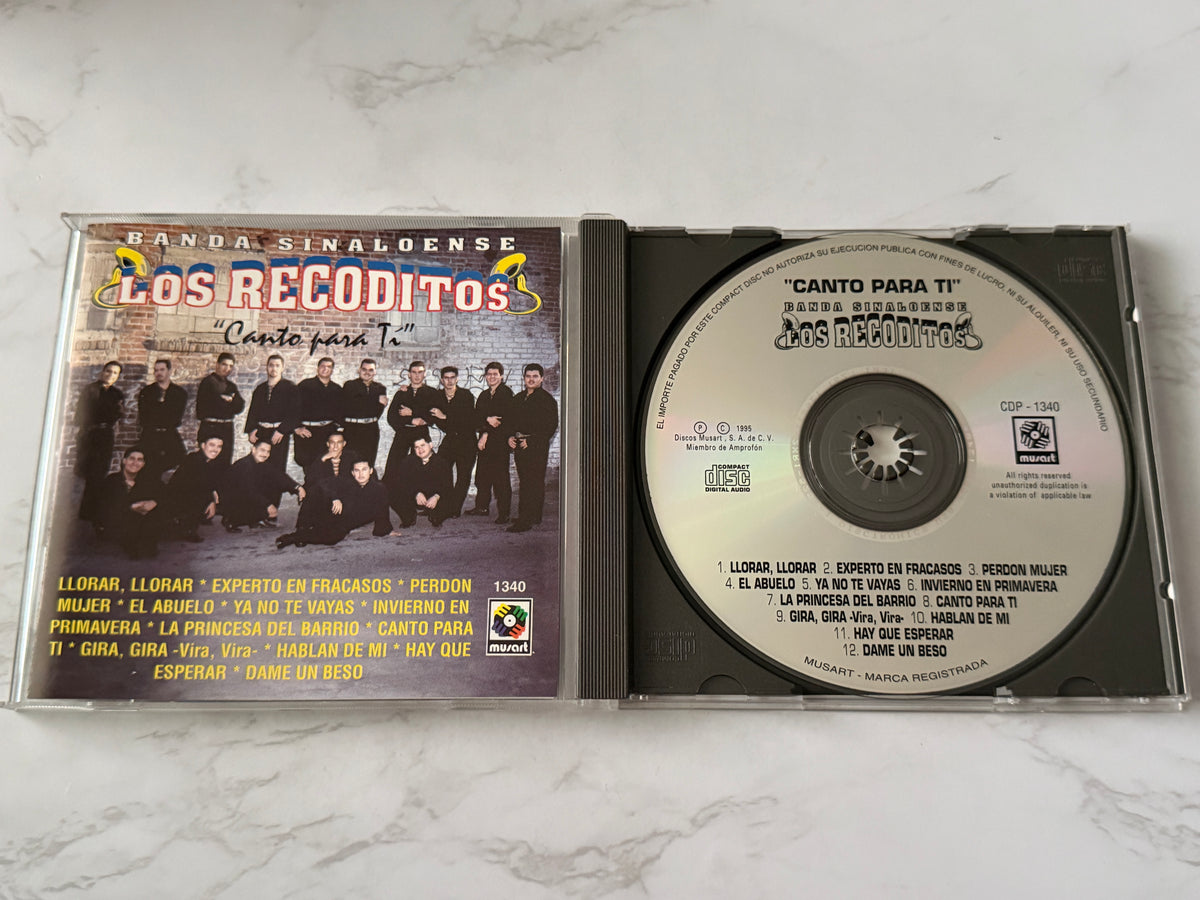 Banda Sinaloense Los Recoditos – Canto Para Ti (1995)