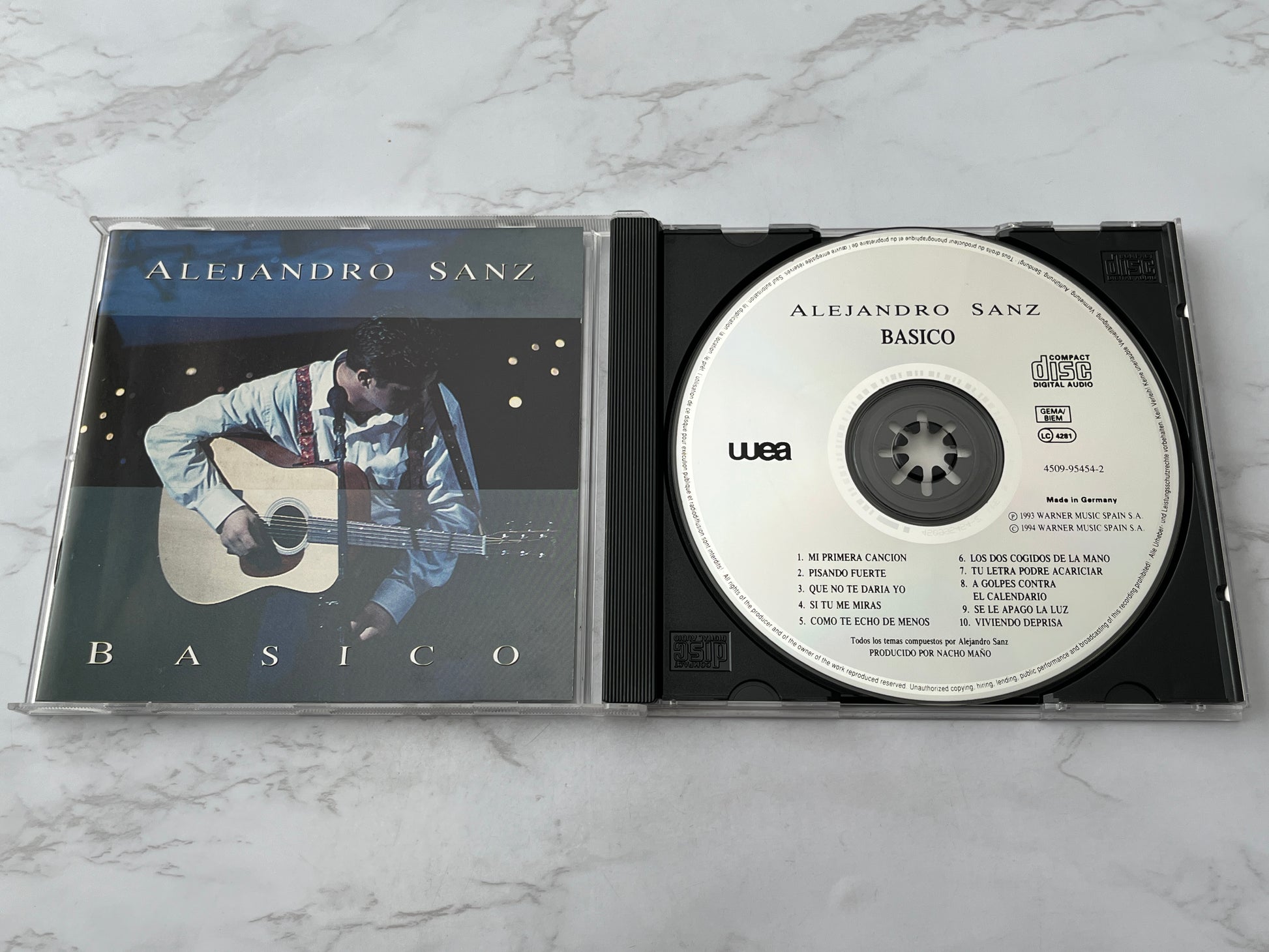 Alejandro Sanz – Basico (1994) [GERMAN PRESS]