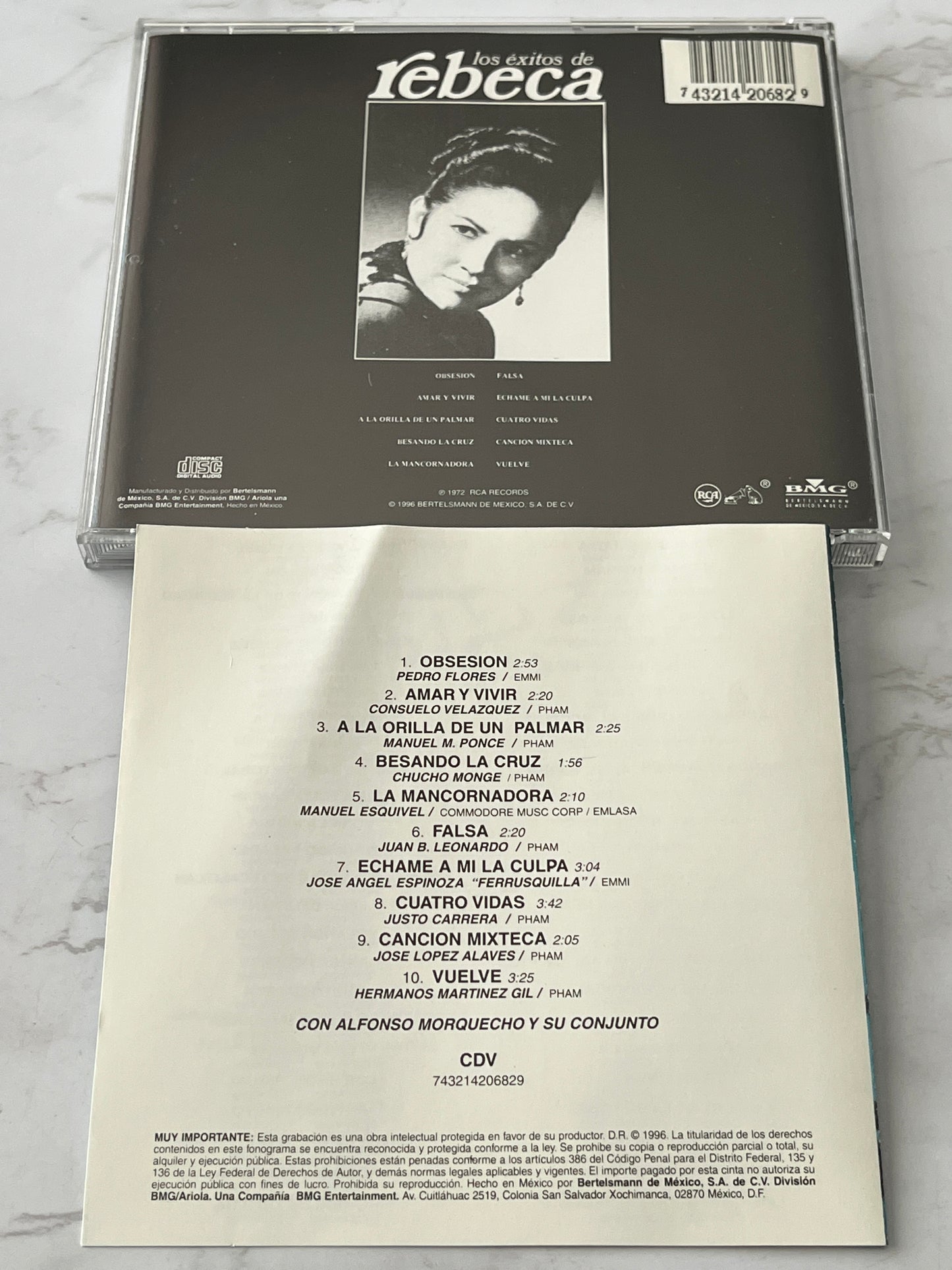Rebeca – Los Éxitos de Rebeca (1996)