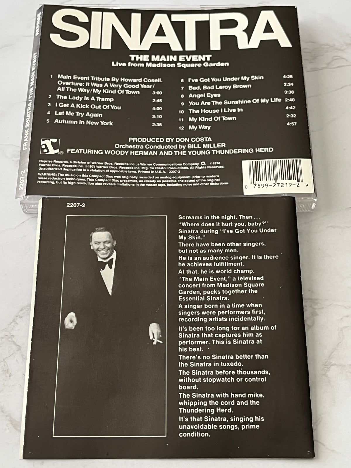 Frank Sinatra – The Main Event: Live (1974)