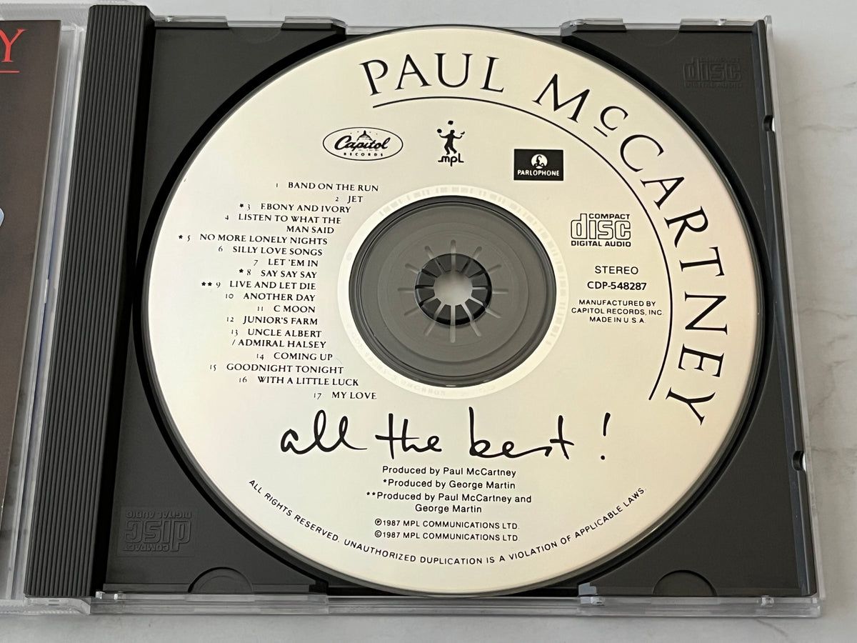 Paul McCartney – All The Best! (1987)
