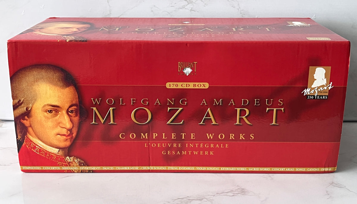 Wolfgang Amadeus Mozart – Complete Works (170-CD Box Set) (2006)