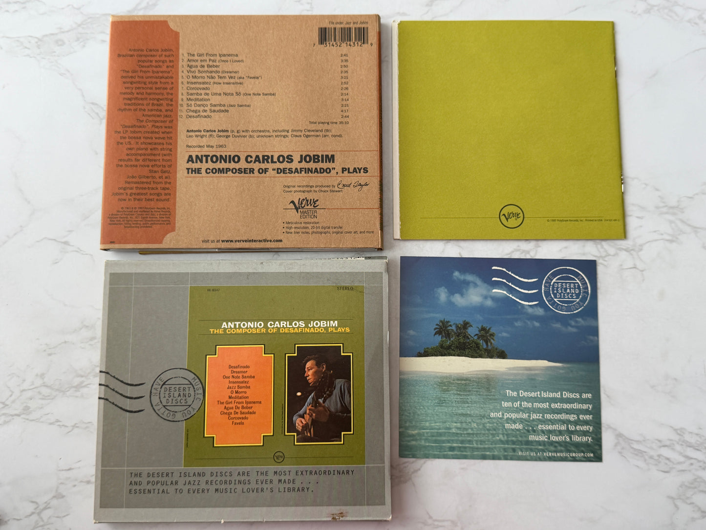 Antonio Carlos Jobim – The Composer Of Desafinado, Plays (1997)