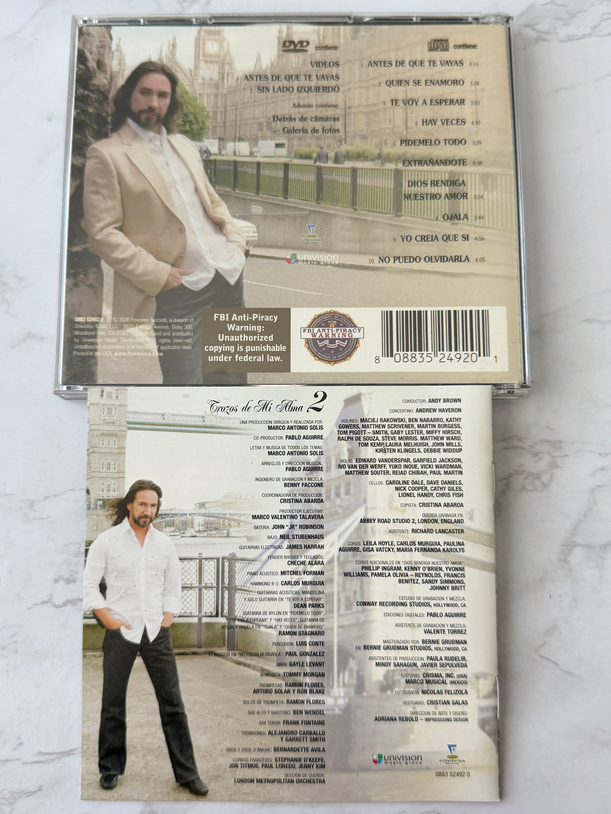 Marco Antonio Solís – Trozos De Mi Alma 2 (CD + DVD) (2005)