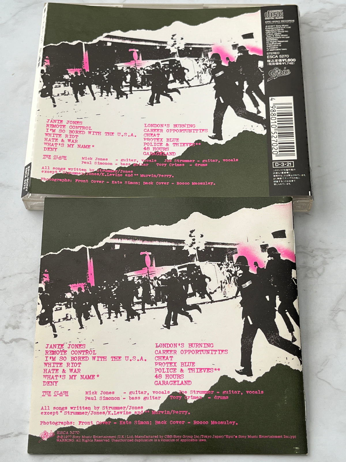 The Clash – The Clash (1977) [JAPAN TARGET ERA]