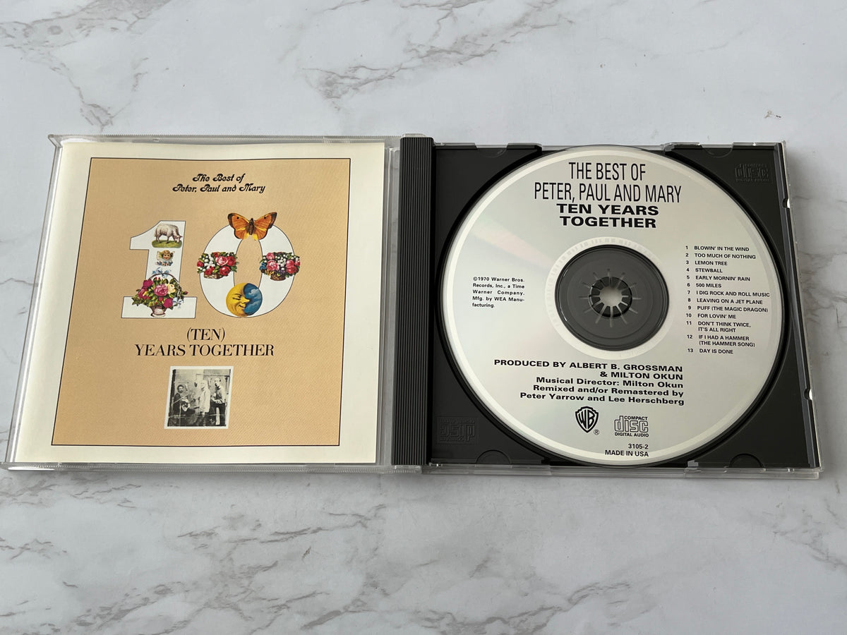 Peter, Paul And Mary – Ten Years Together: The Best Of (1970)