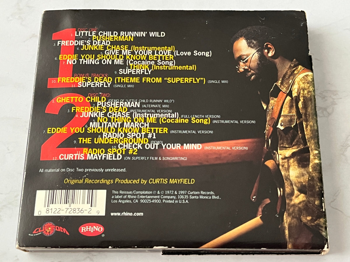 Curtis Mayfield – Superfly (Deluxe 25th Anniversary Edition) (2-CD Set) (1997)