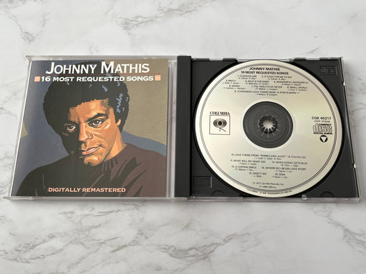 Johnny Mathis – 16 Most Requested Songs (1986) [DADC PRESS]