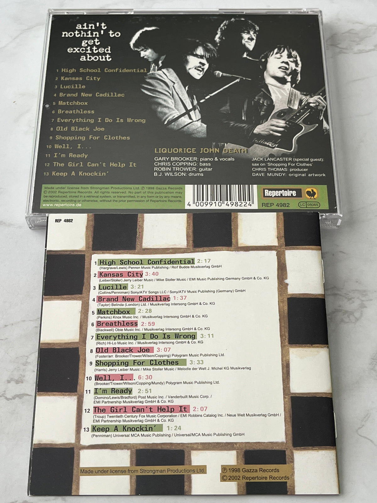 Liquorice John Death – Ain't Nothin' To Get Excited About (2002) [GERMAN PRESS]