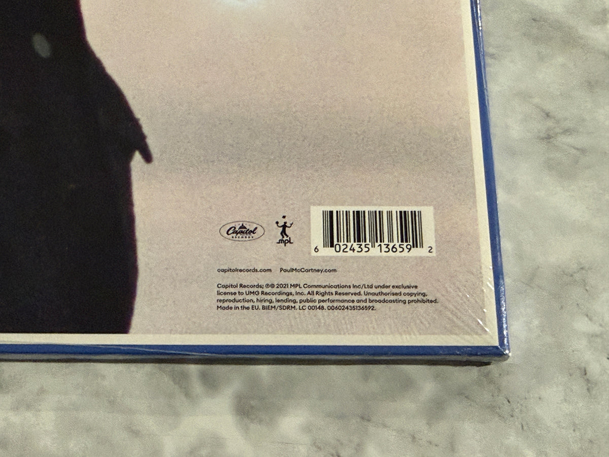 Paul McCartney McCartney III LP 2020 SEALED! Capitol Hype Sticker Germany Import