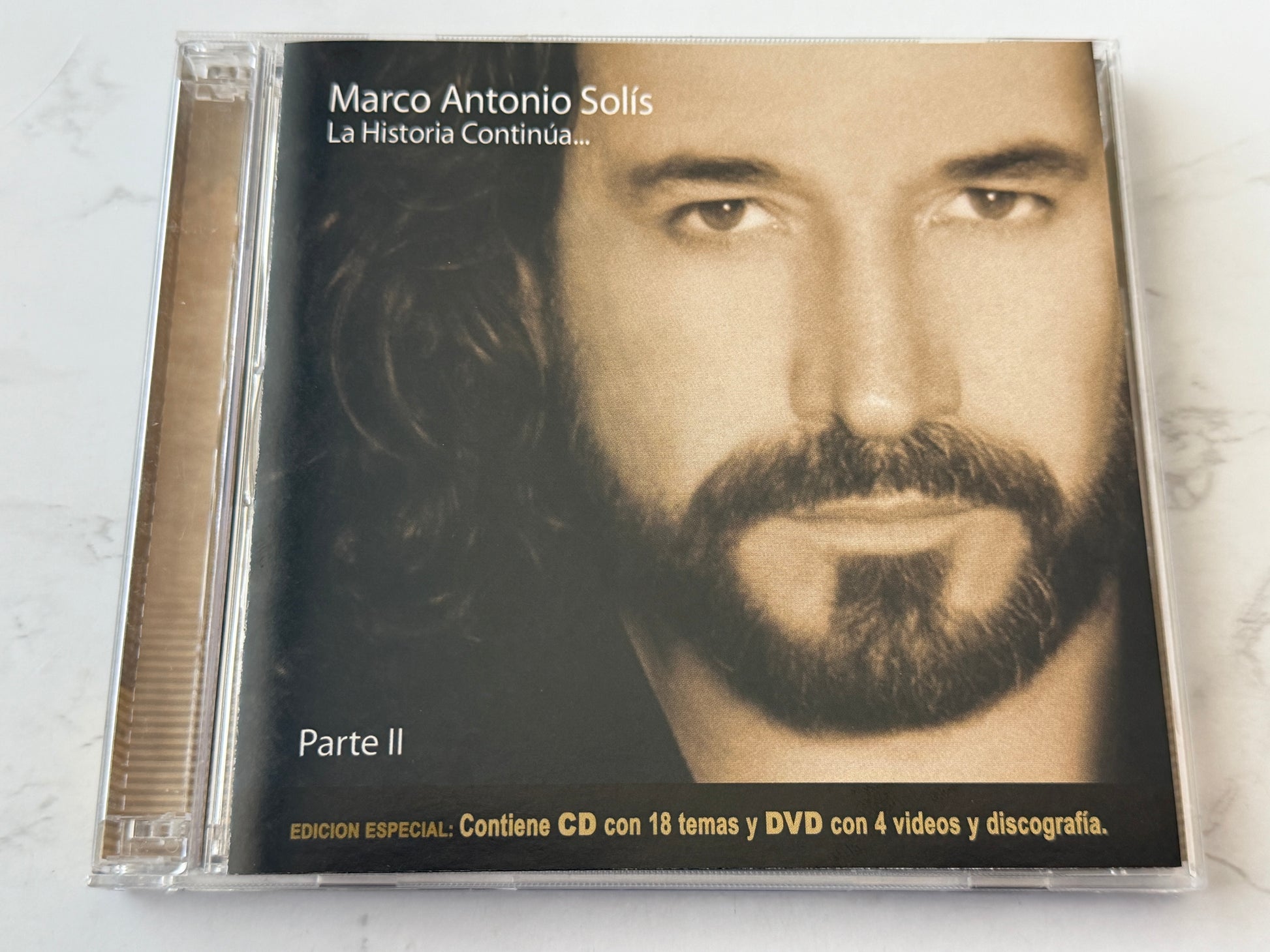 Marco Antonio Solís – La Historia Continúa... Parte II (CD + DVD) (2005)