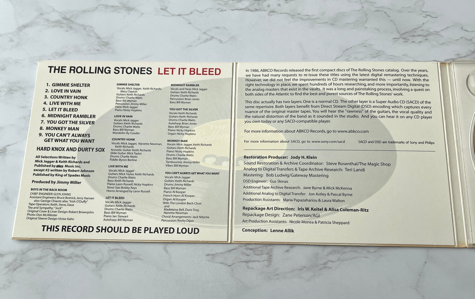 The Rolling Stones – Let It Bleed (Hybrid SACD) (SACD) (2002)