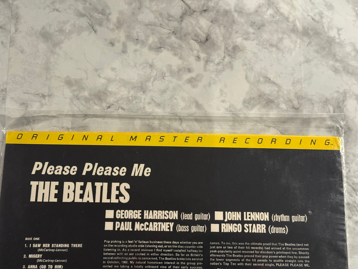 Beatles Please Please Me LP SEALED! MFSL MADE IN JAPAN Mobile Fidelity RARE!