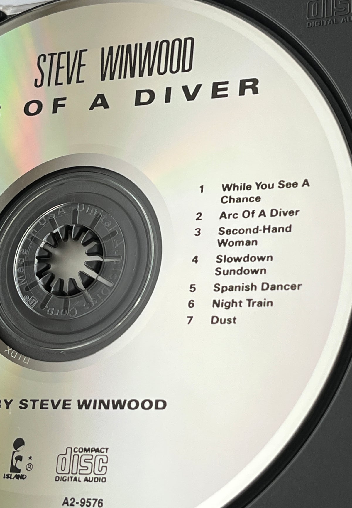 Steve Winwood – Arc Of A Diver [DADC PRESS]