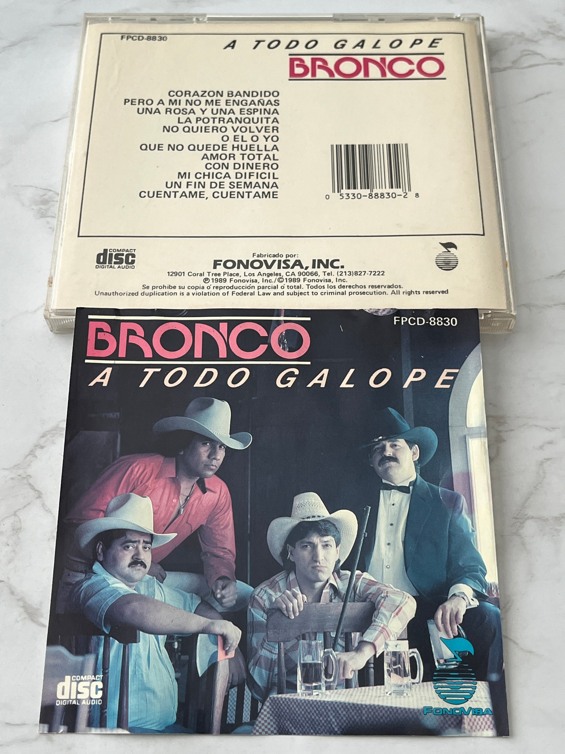 Bronco – A Todo Galope (1989)