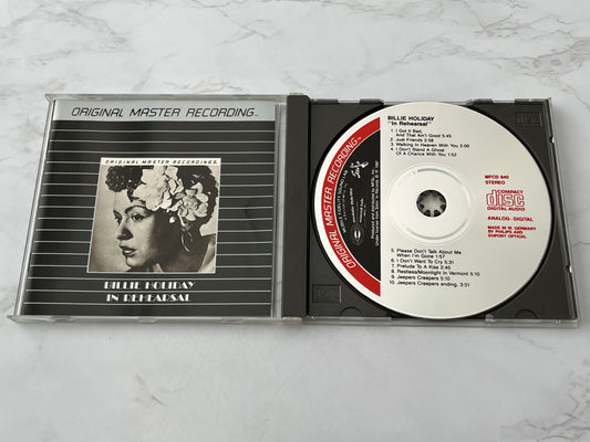 Billie Holiday – In Rehearsal (MFSL Original Master Recording) (MFSL) (1987) [W GERMANY TARGET ERA]