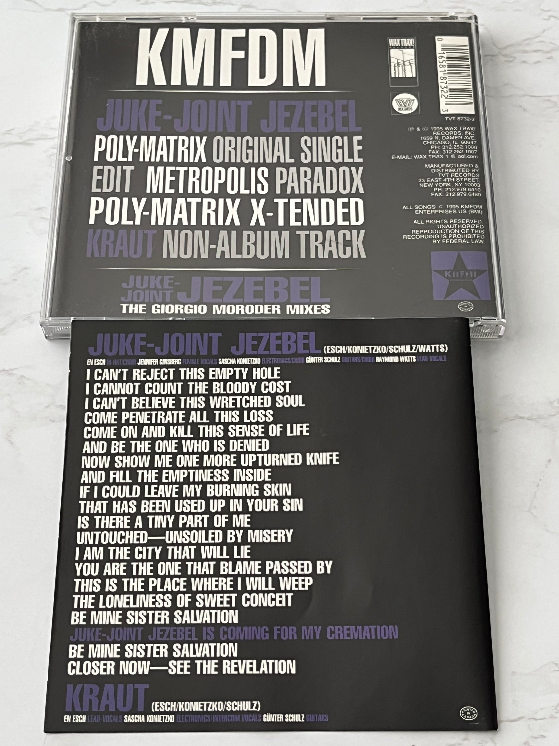 KMFDM – Juke-Joint Jezebel: The Giorgio Moroder Mixes (1995)