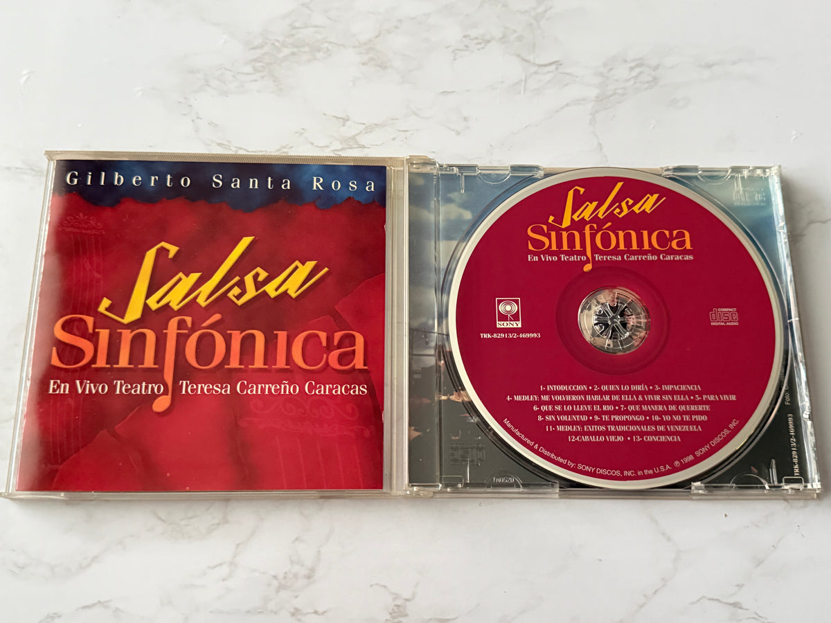 Gilberto Santa Rosa – Salsa Sinfonica - En Vivo Teatro Teresa Carreno Caracas (1998)