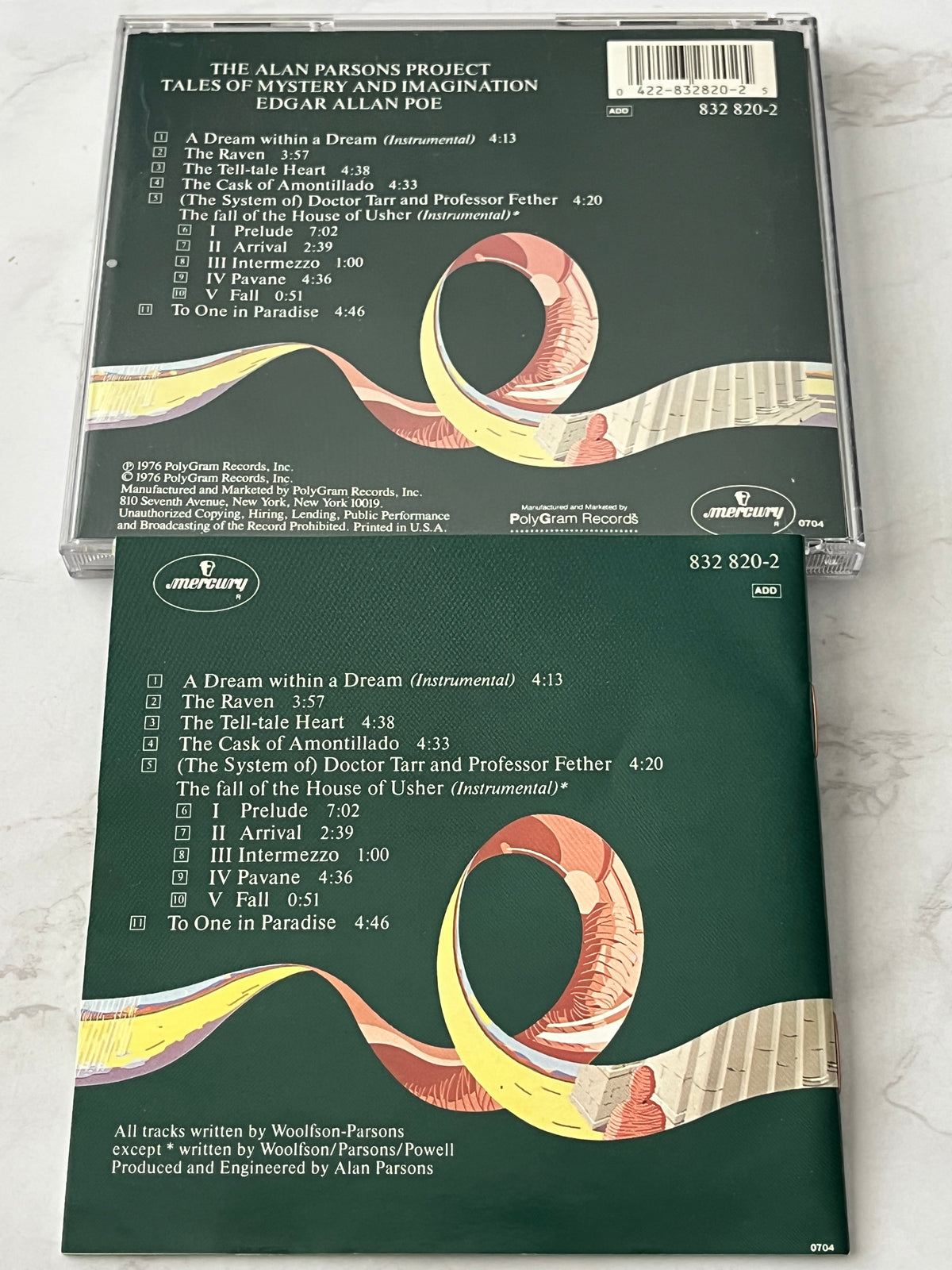 The Alan Parsons Project – Tales Of Mystery And Imagination: Edgar Allan Poe (1987)