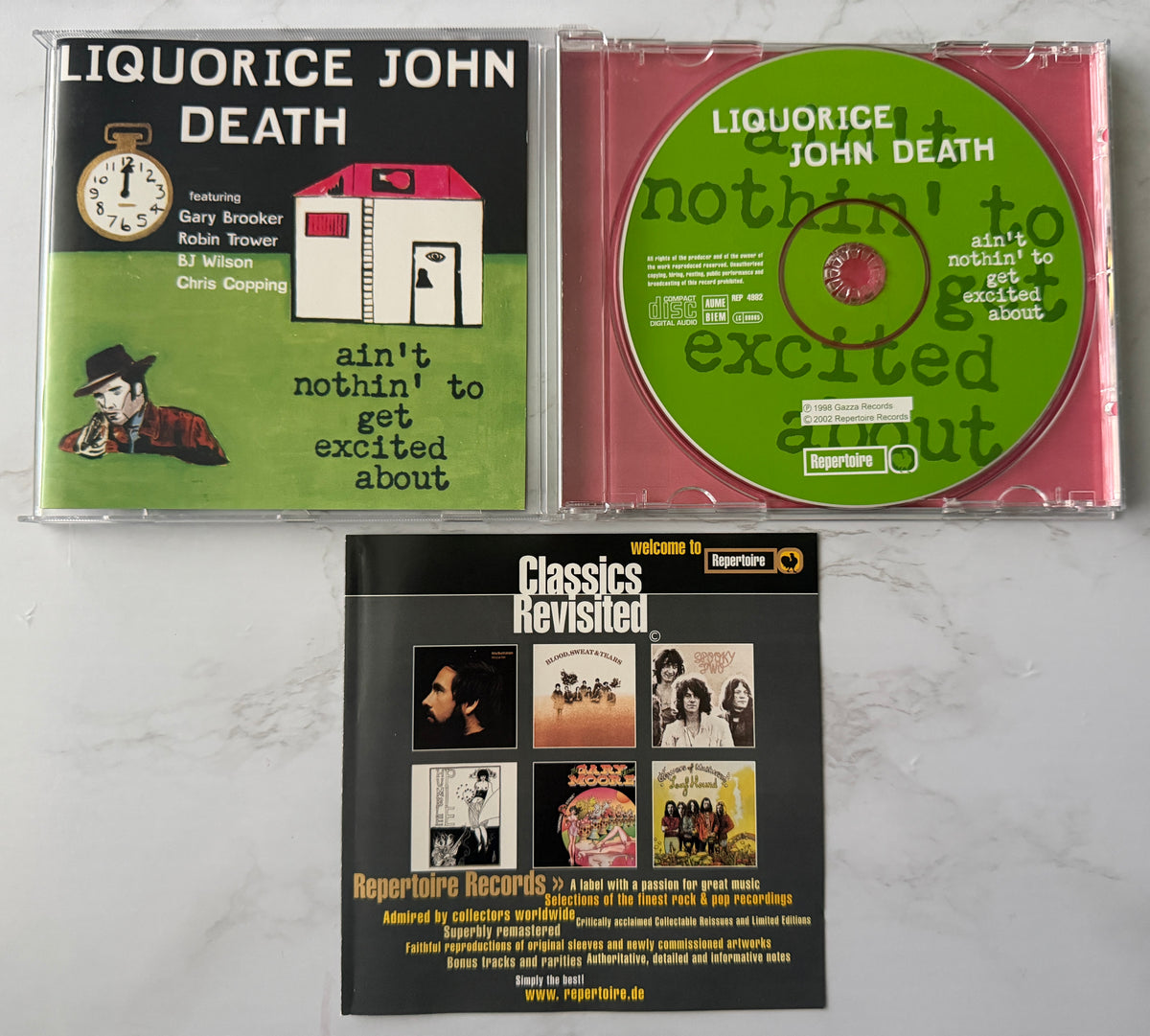 Liquorice John Death – Ain't Nothin' To Get Excited About (2002) [GERMAN PRESS]