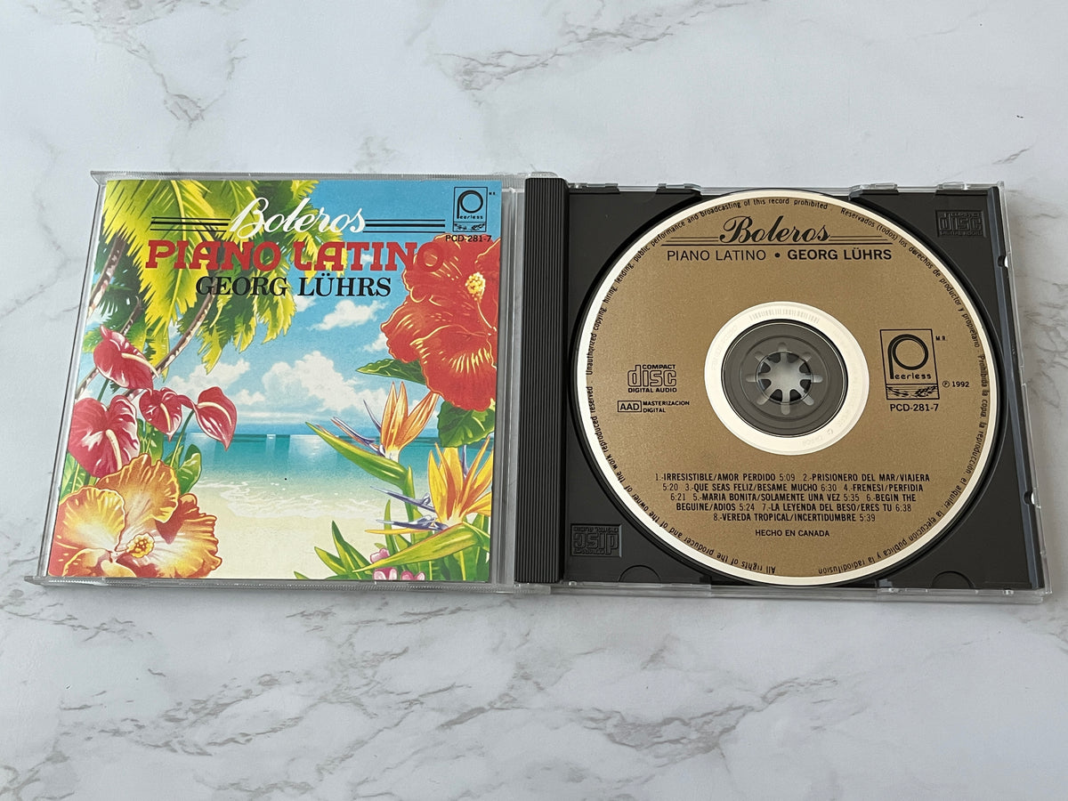 Georg Lührs – Boleros: Piano Latino (1992) [CANADA PRESS]