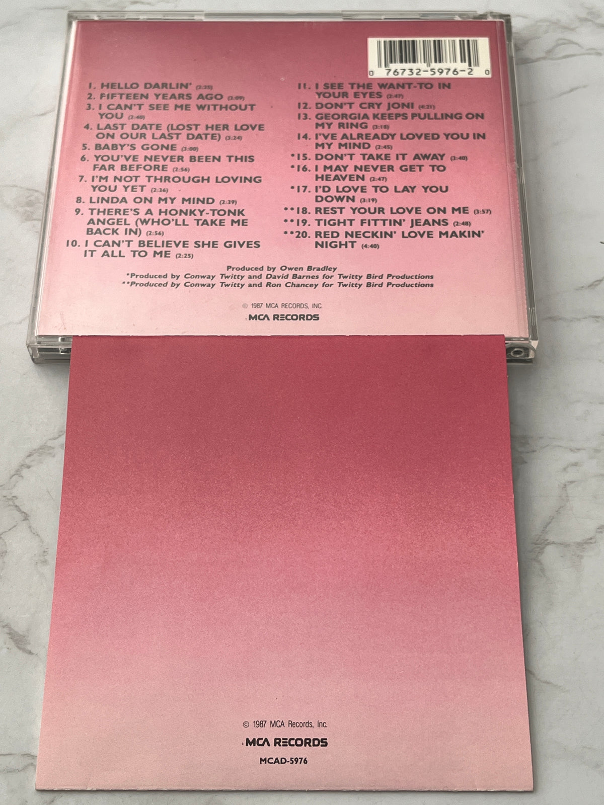 Conway Twitty – 20 Greatest Hits (1987) [JAPAN TARGET ERA]