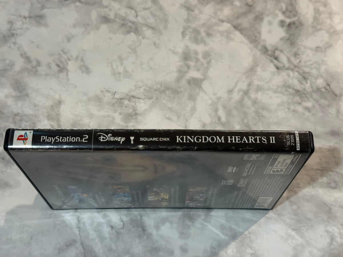 Kingdom Hearts II PS2 Black Label CIB Complete w/Manual Square Enix Disney