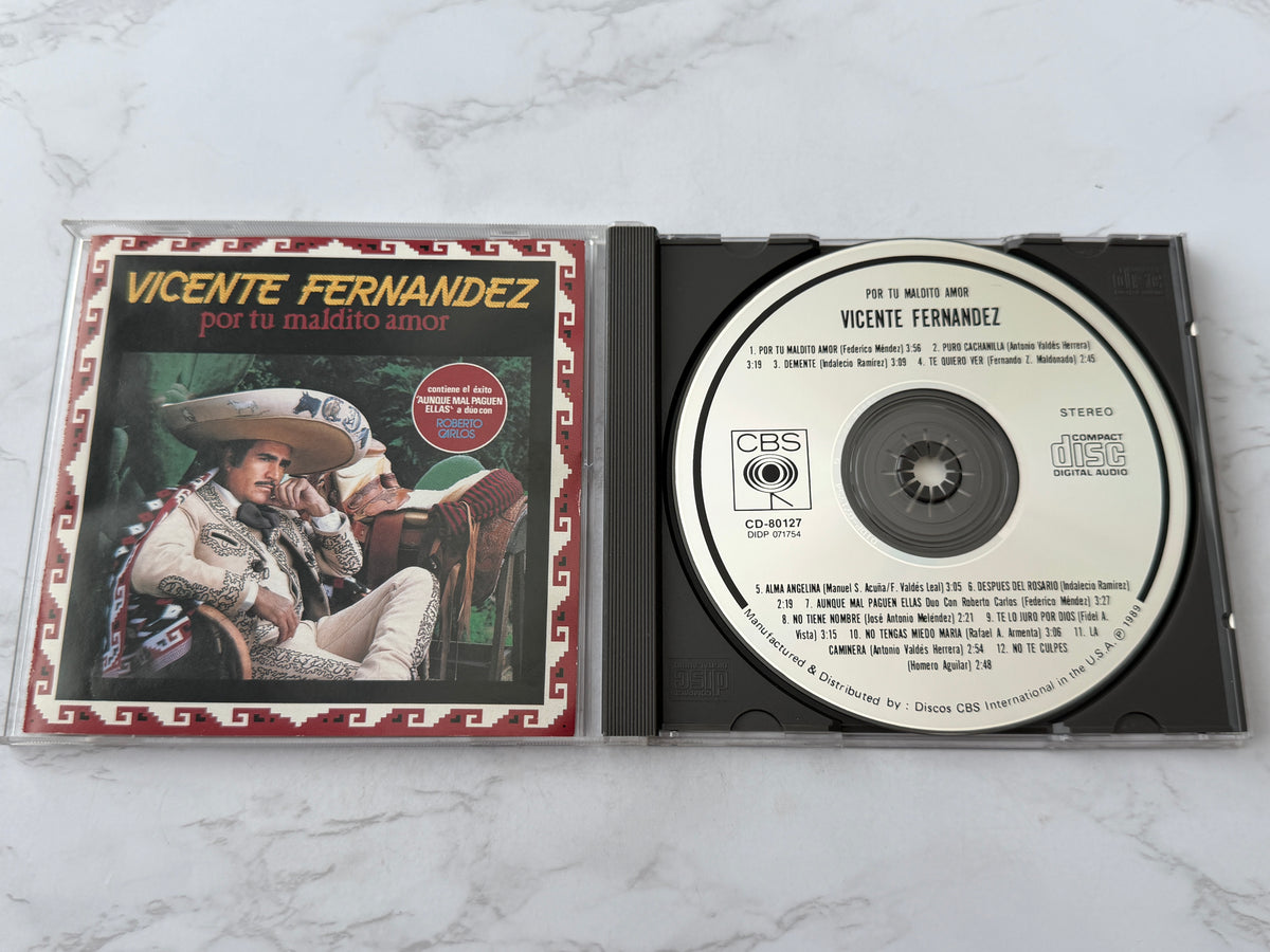 Vicente Fernández – Por Tu Maldito Amor (1989)