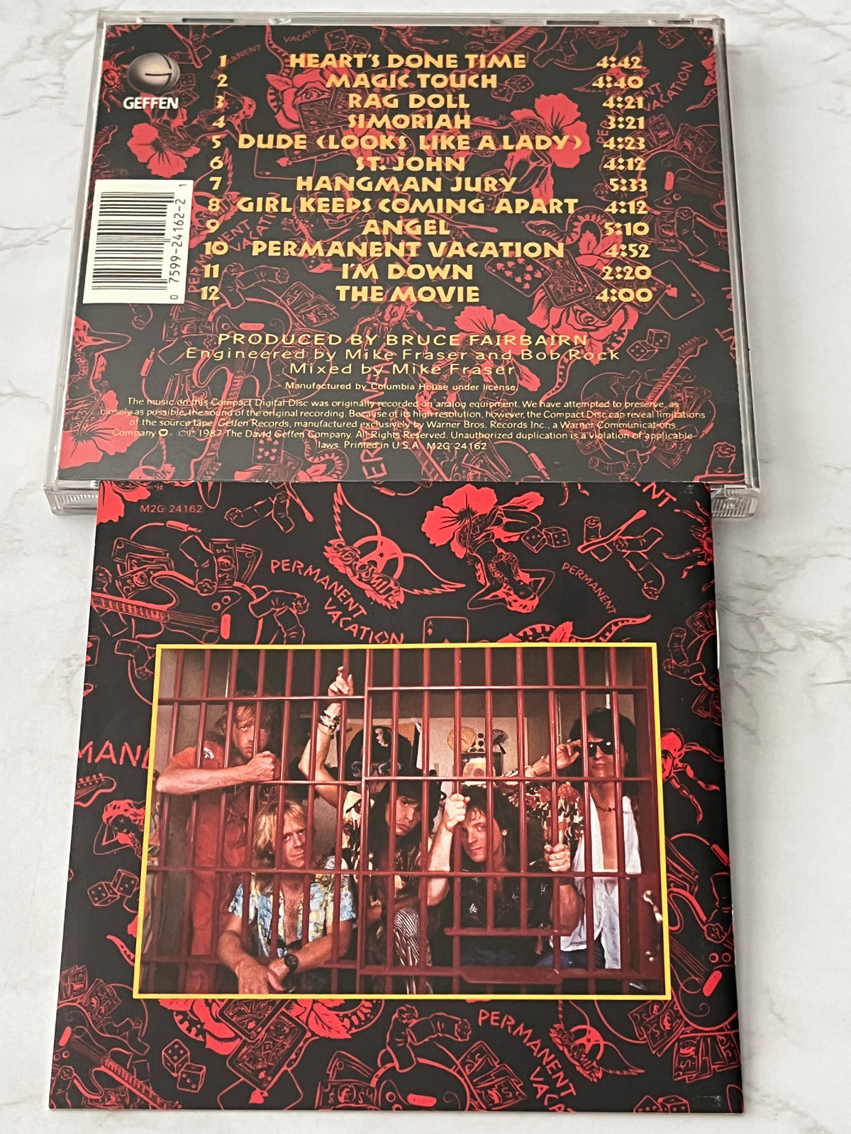 Aerosmith – Permanent Vacation (1987) [DADC PRESS]