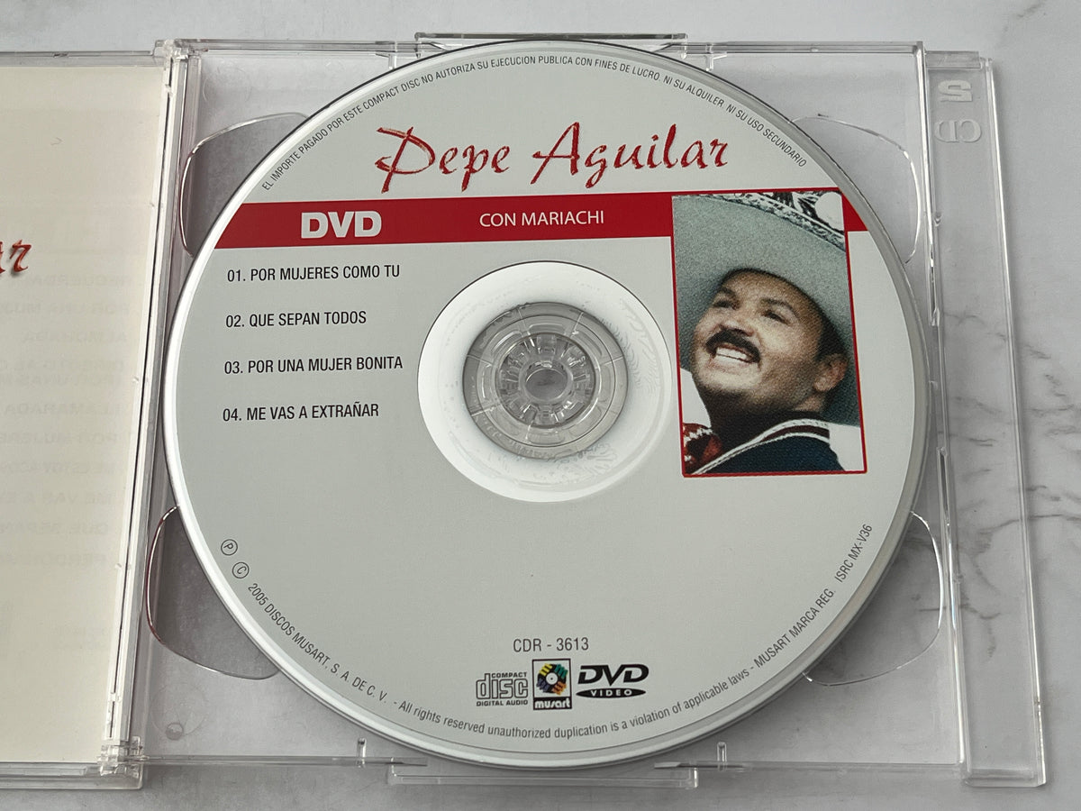 Pepe Aguilar – Con Mariachi (CD+DVD) (2005)