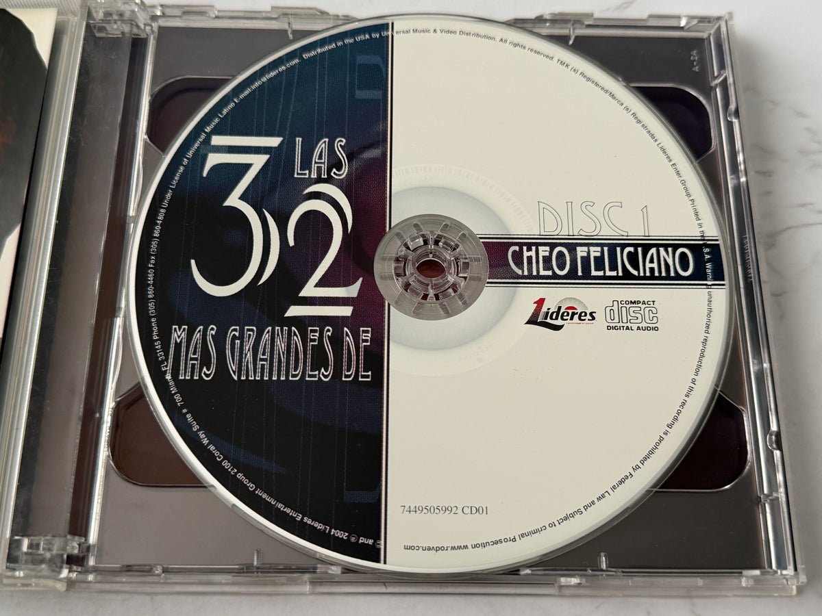 Cheo Feliciano – Las 32 Más Grandes De Cheo Feliciano (2 (2004)