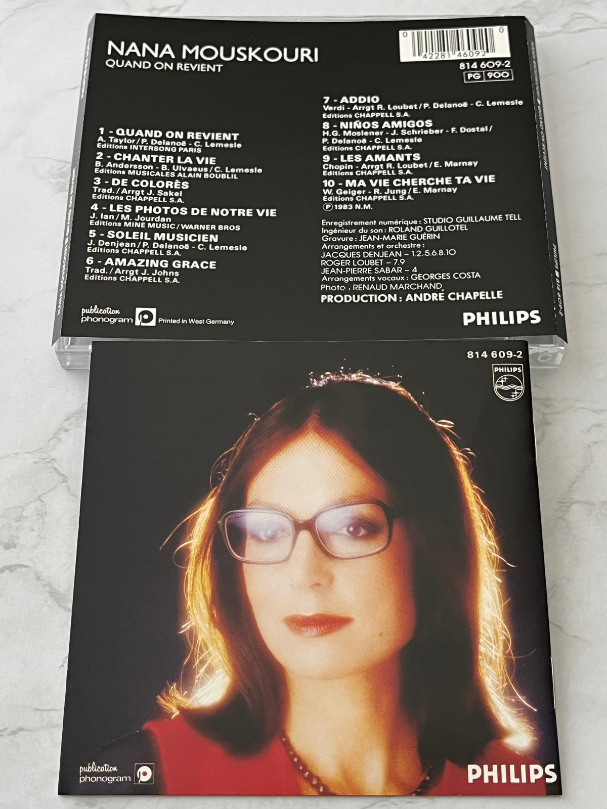 Nana Mouskouri – Quand On Revient (1983) [W GERMANY TARGET ERA]