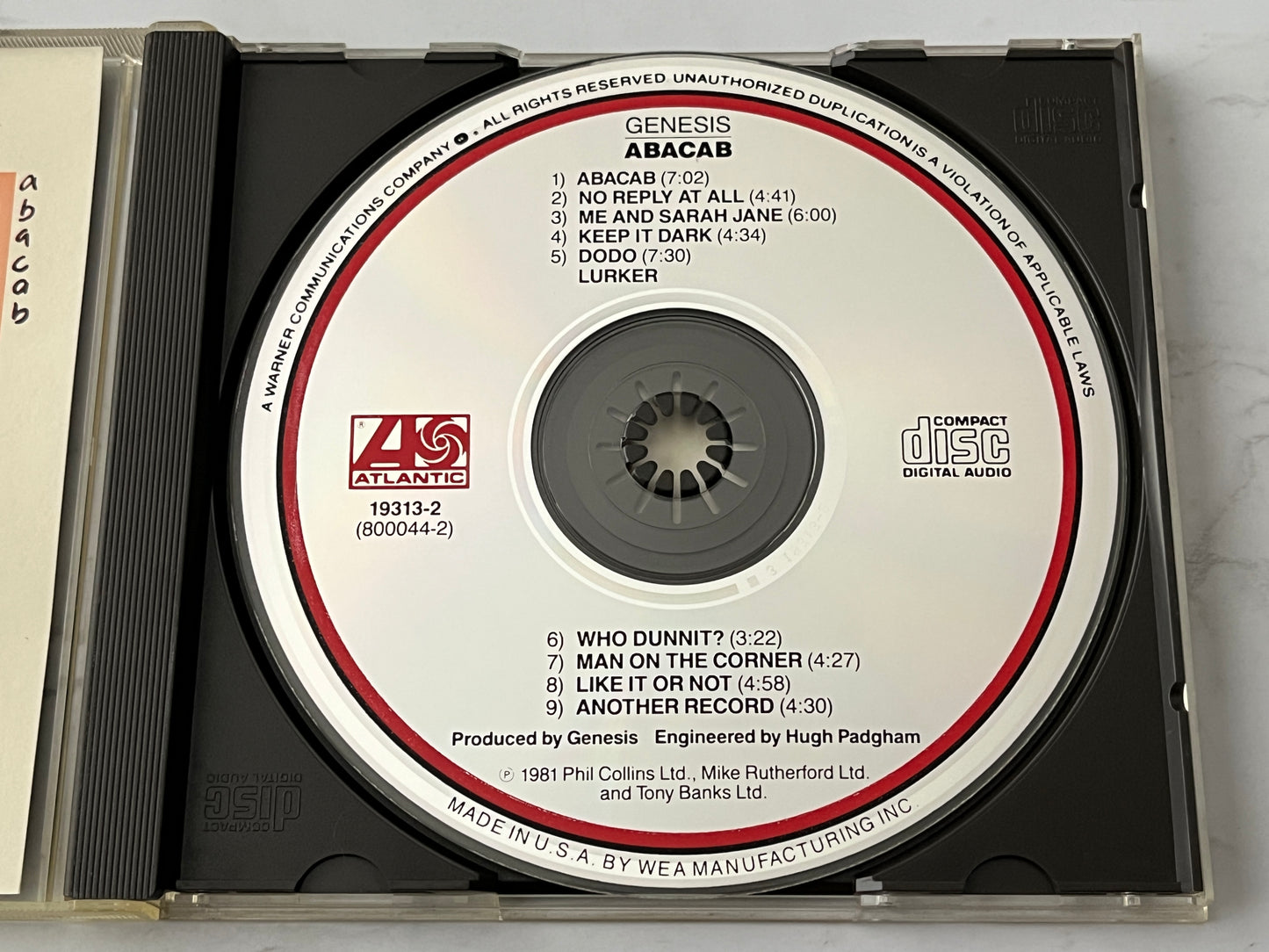 Genesis – Abacab (1981)