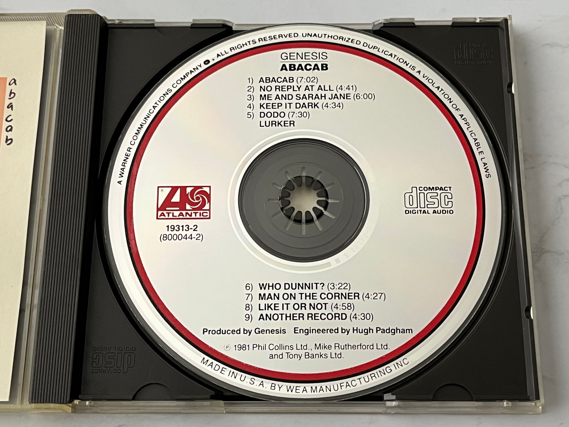 Genesis – Abacab (1981)