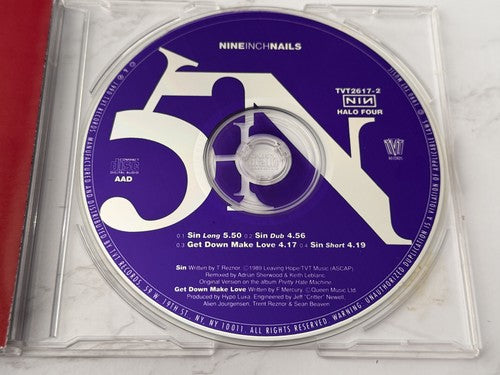 Nine Inch Nails – Nince Inch Nails Sin (Long, Dub Short)