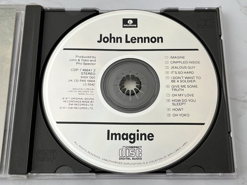 John Lennon – Imagine [ORIGINAL USA PRESS]