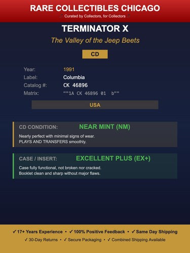 Terminator X – The Valley of the Jeep Beets (1991) [USA PRESS]