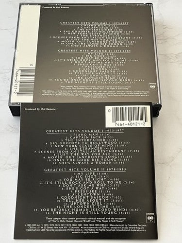 Billy Joel – Greatest Hits Volume I & Volume II