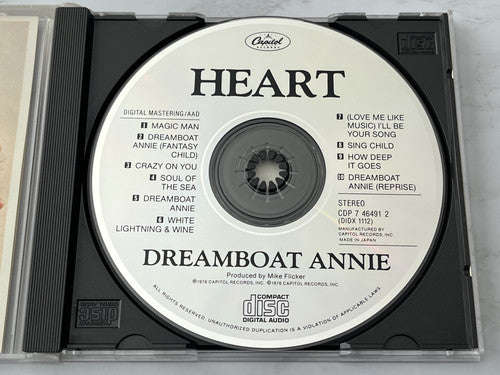 Heart – Dreamboat Annie (1986) [JAPAN PRESS]