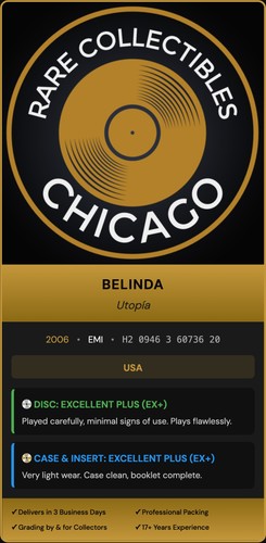 Belinda – Utopia [ORIGINAL USA PRESS]