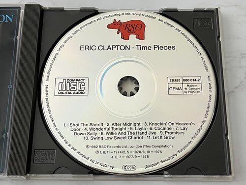 Eric Clapton – Time Pieces [W GERMANY TARGET ERA]