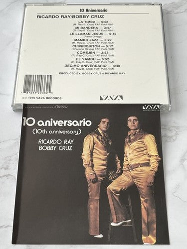 Ricardo Ray / Bobby Cruz – 10 Aniversario [ORIGINAL USA PRESS]