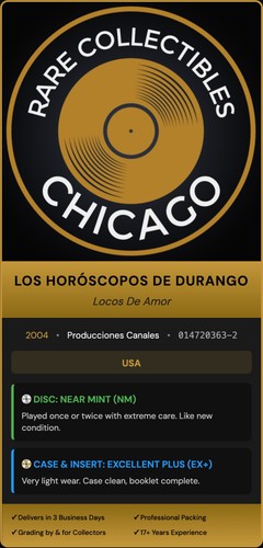 Los Horóscopos De Durango – Los Horoscopos De Durango Locos De Amor [ORIGINAL USA PRESS]