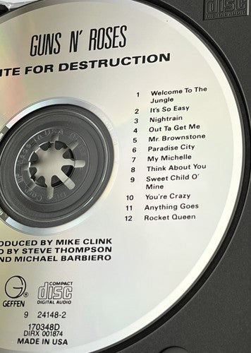 Guns N Roses – Appetite For Destruction [DADC PRESS]