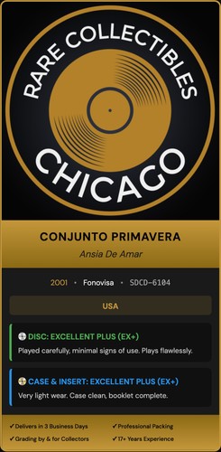 Conjunto Primavera – Ansia De Amar [ORIGINAL USA PRESS]