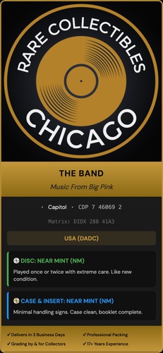 The Band – Music From Big Pink [DADC PRESS]