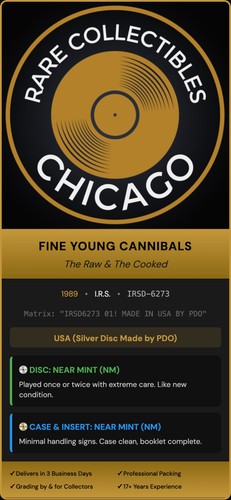 Fine Young Cannibals – The Raw and The Cooked (1989)